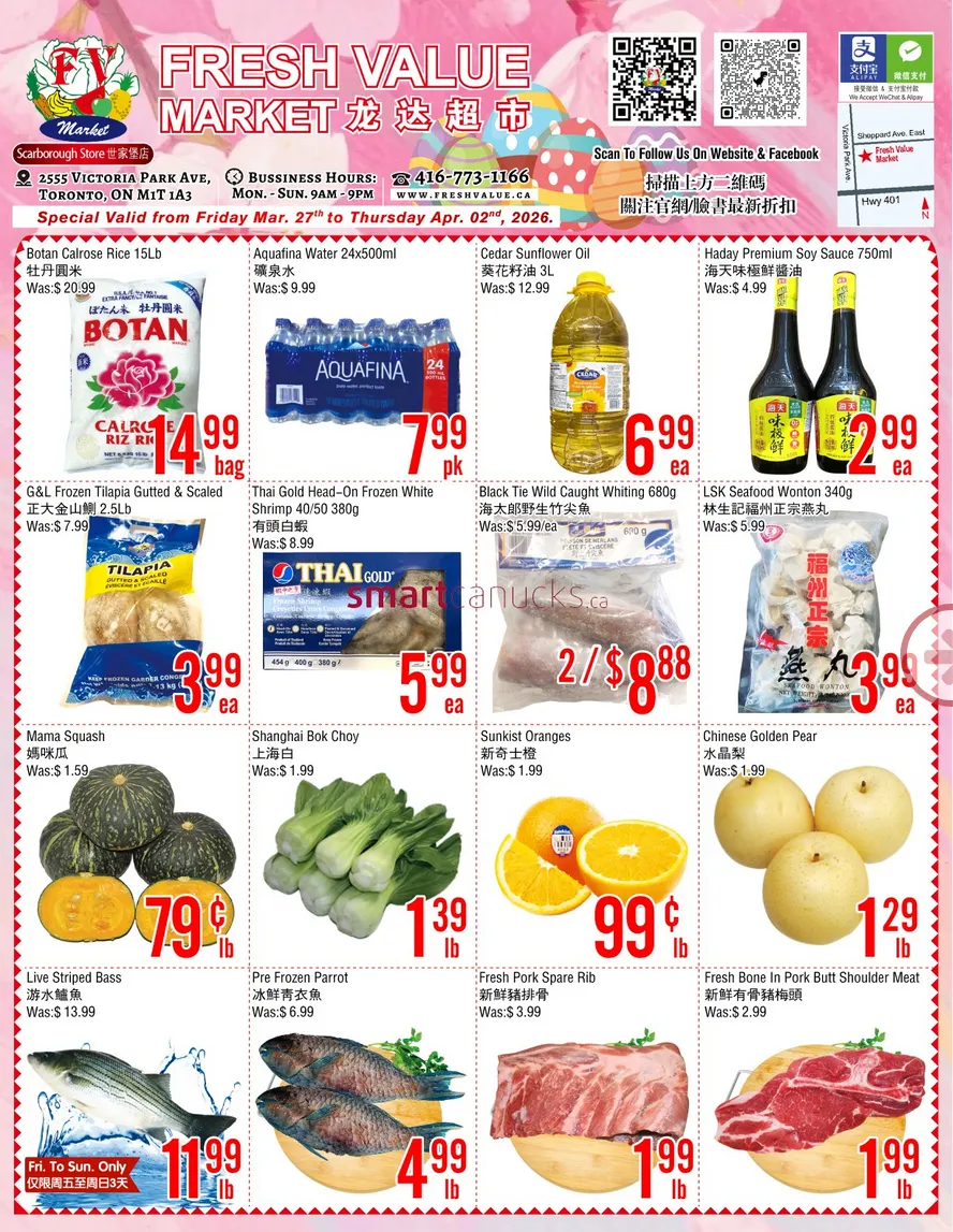 Fresh Value Sales from March 27 to April 2 2026 - flyer page 1