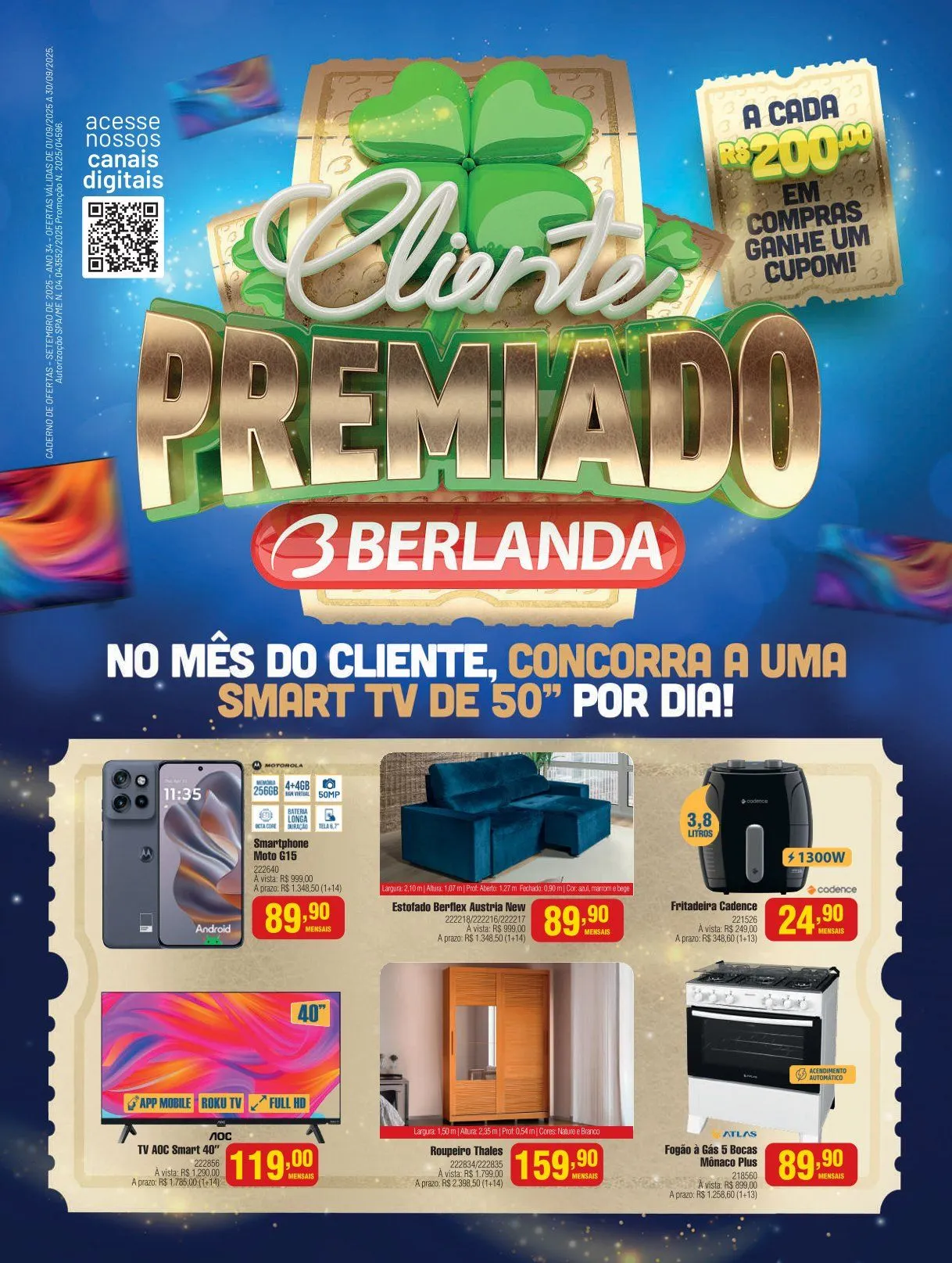 Encarte de Folhetos Berlanda 1 de setembro até 13 de outubro 2025 - Pagina