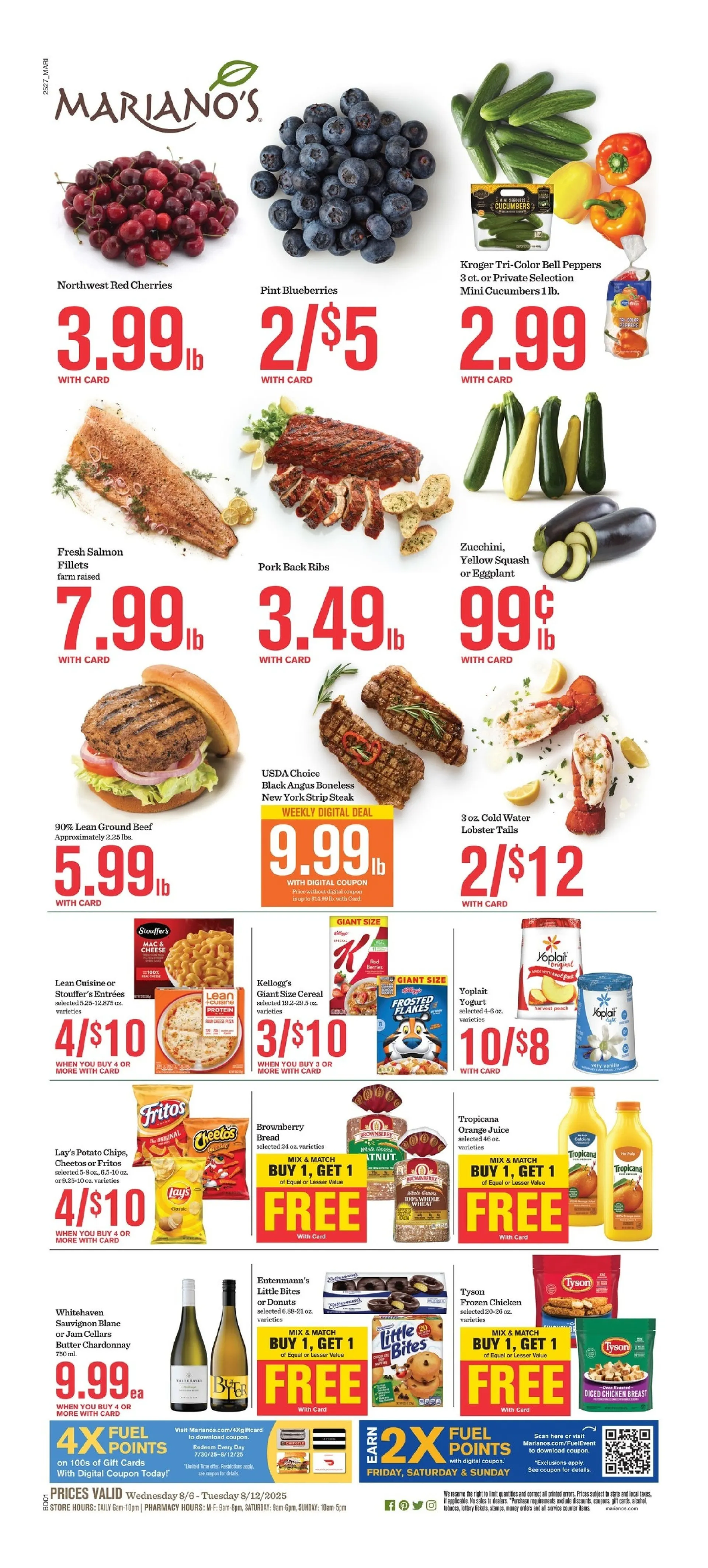 Weekly ad Mariano's Sales from August 6 to August 12 2025 - Page 