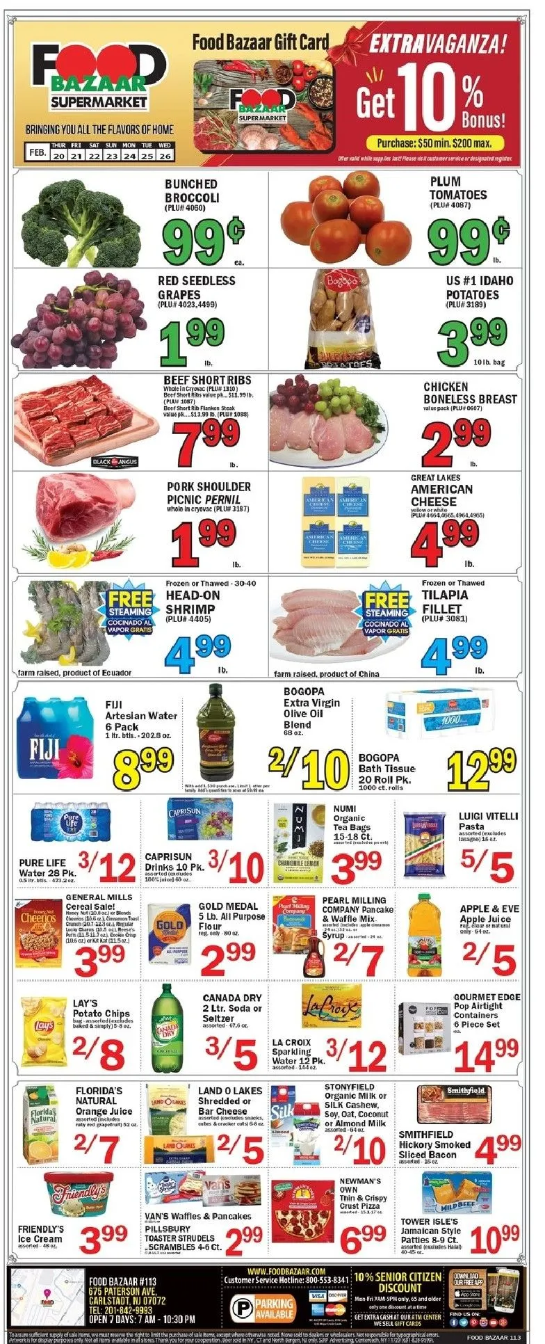 Weekly ad Food Bazaar Deals from February 20 to February 26 2025 - Page 1