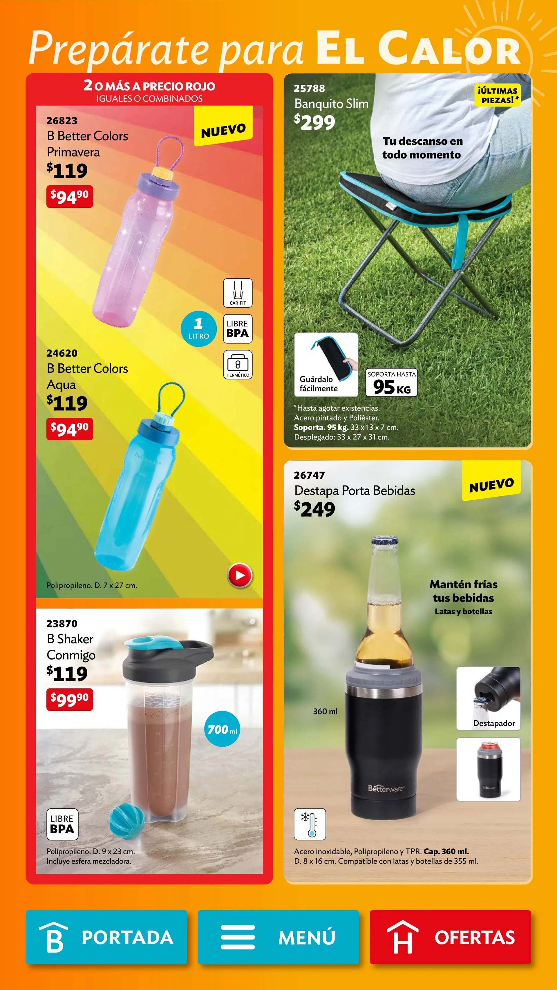 Catálogo de BetterWare Ofertas 1 de abril al 30 de abril 2026 - Pagina 102