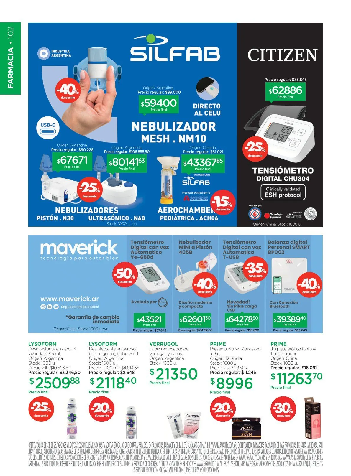 Ofertas de Farmacity Ofertas 5 de marzo al 20 de marzo 2025 - Página 68 del catálogo
