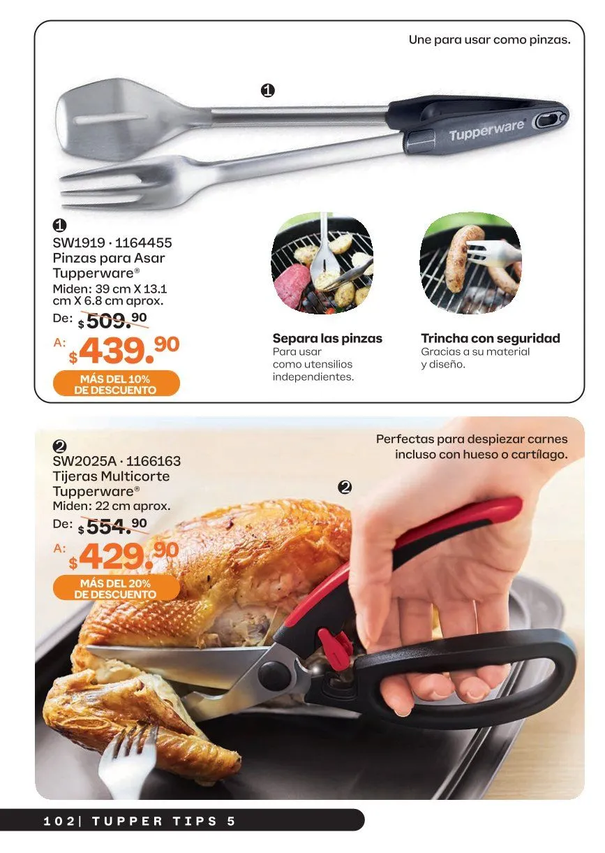Catálogo de Tupperware Ofertas 17 de abril al 20 de mayo 2026 - Pagina 102