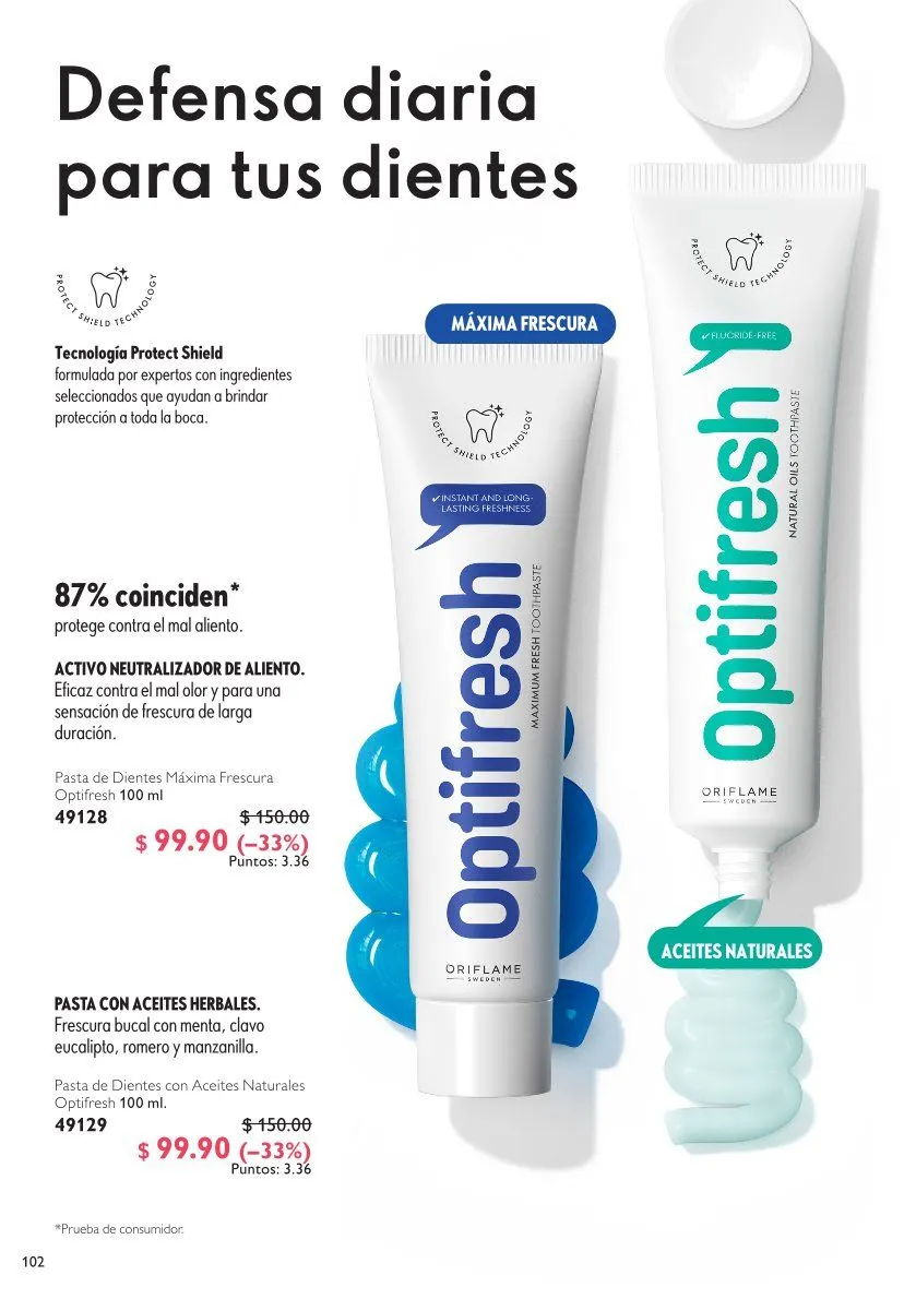 Catálogo de  Oriflame Ofertas 20 de junio al 10 de julio 2026 - Pagina 102
