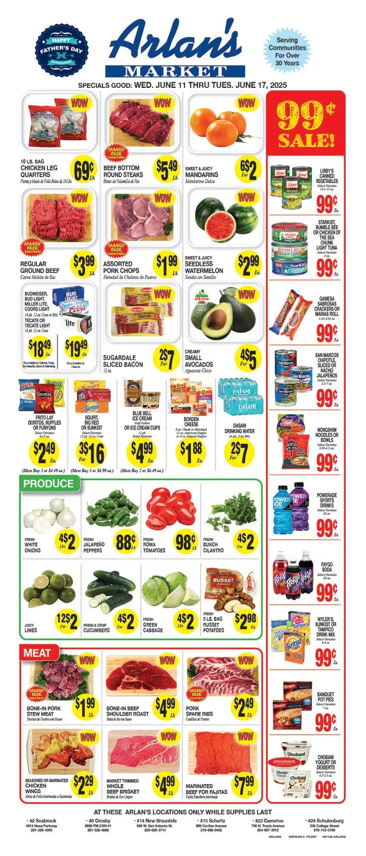 Weekly ad Arlan's Market weekly ads from June 11 to June 17 2025 - Page