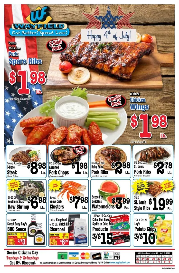 Weekly ad  Wayfield weekly ads from June 23 to July 6 2025 - Page 