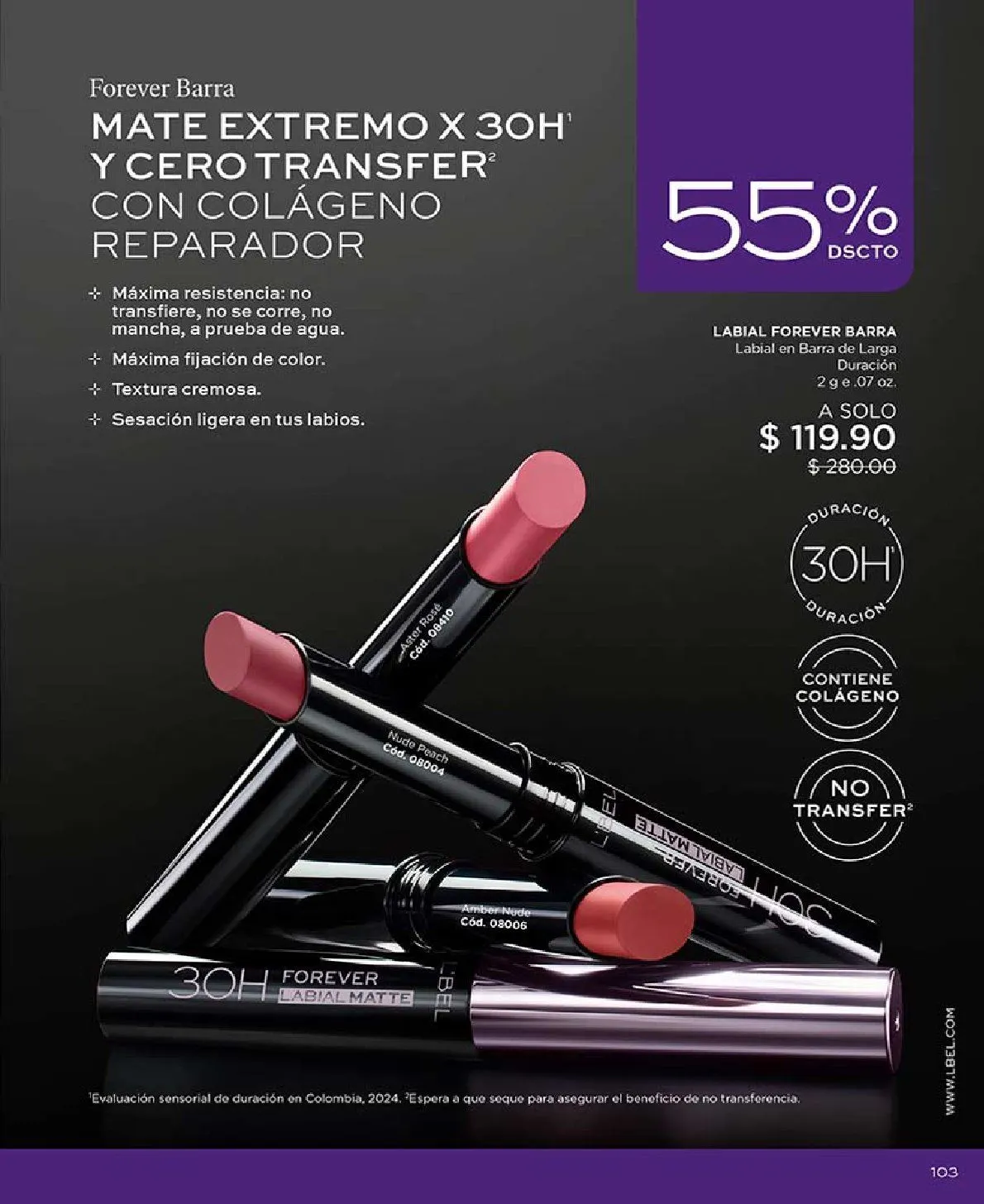 Catálogo de L'Bel Oferta del Mes 1 de septiembre al 30 de septiembre 2025 - Pagina 38