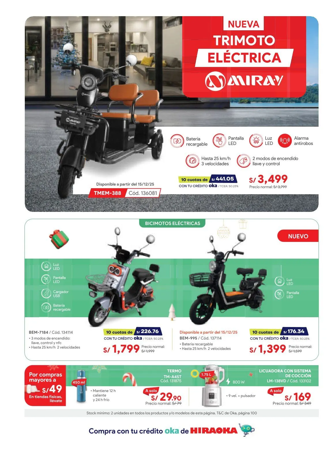 Catalogo de Hiraoka Ofertas 9 de diciembre al 31 de diciembre 2025 - Pag 103