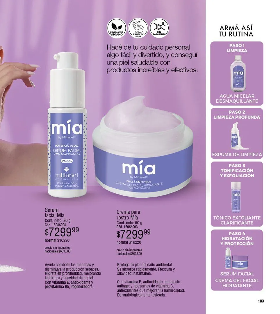 Ofertas de Catalogo Millanel 20 de octubre al 10 de noviembre 2025 - Página 103 del catálogo