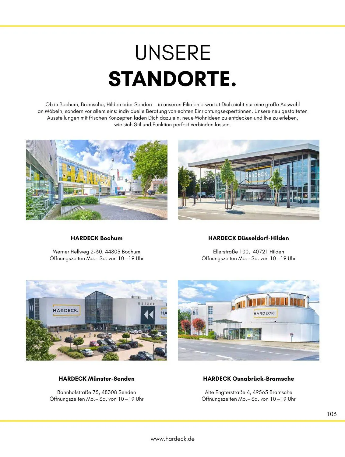 Hardeck Prospekte  von 30. Januar bis 28. Februar 2026 - Prospekt seite 103