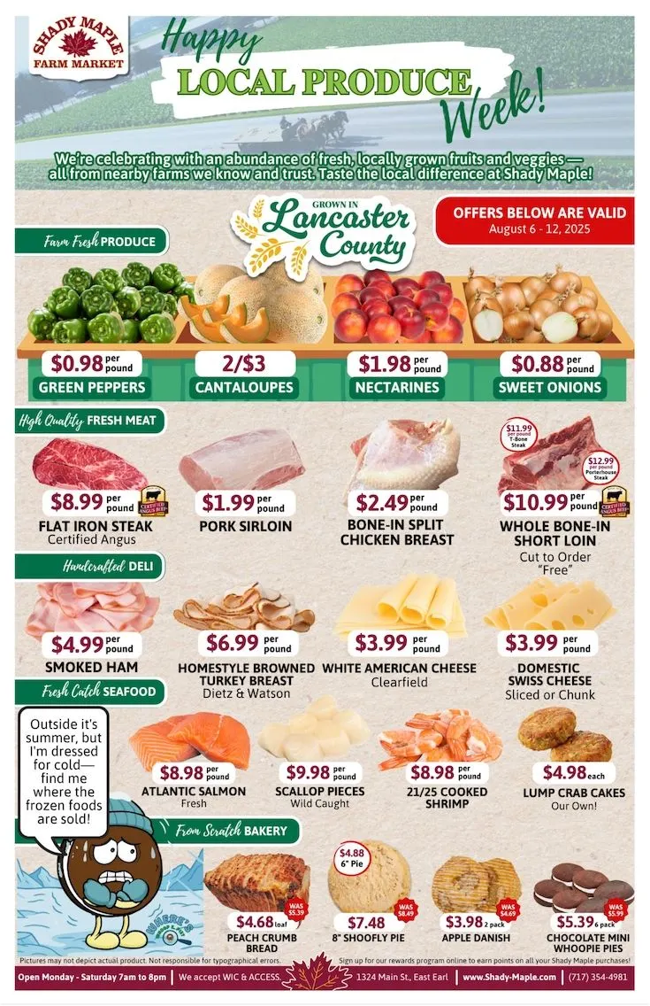 Weekly ad Shady Maple Sales from August 6 to August 12 2025 - Page