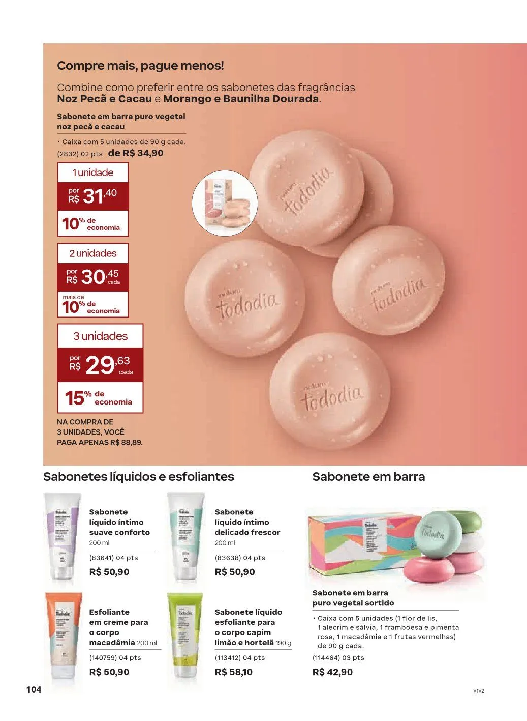 Encarte de NATURA 1 de abril até 30 de abril 2026 - Pagina 104