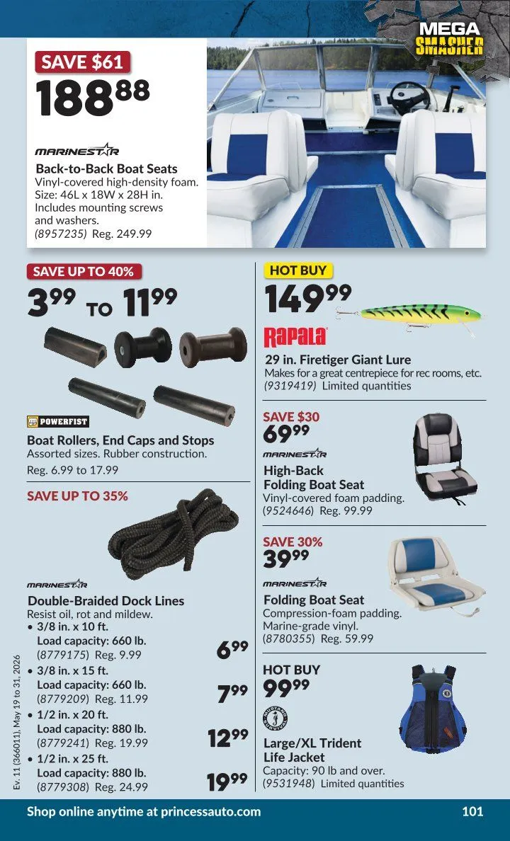  Princess Auto flyers from May 19 to May 31 2026 - flyer page 104
