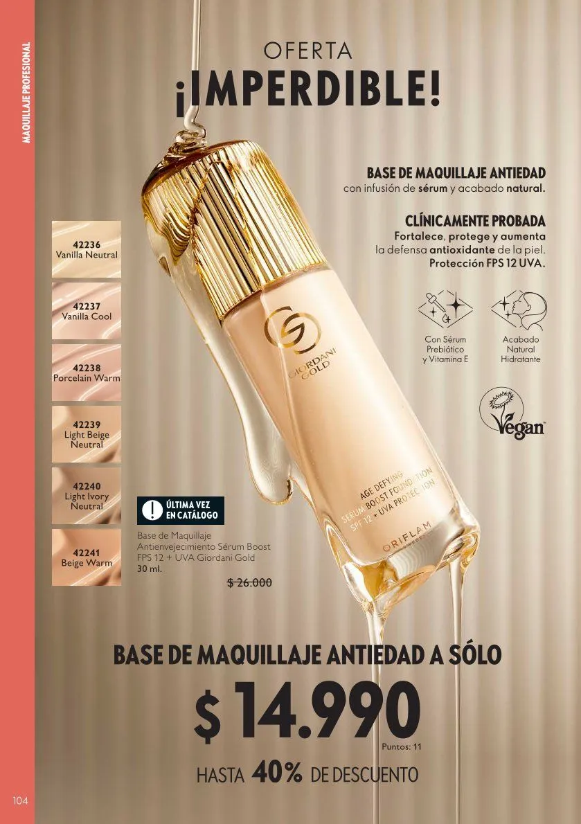 Catálogo de Oriflame Ofertas 11 de julio al 31 de julio 2026 - Página 104