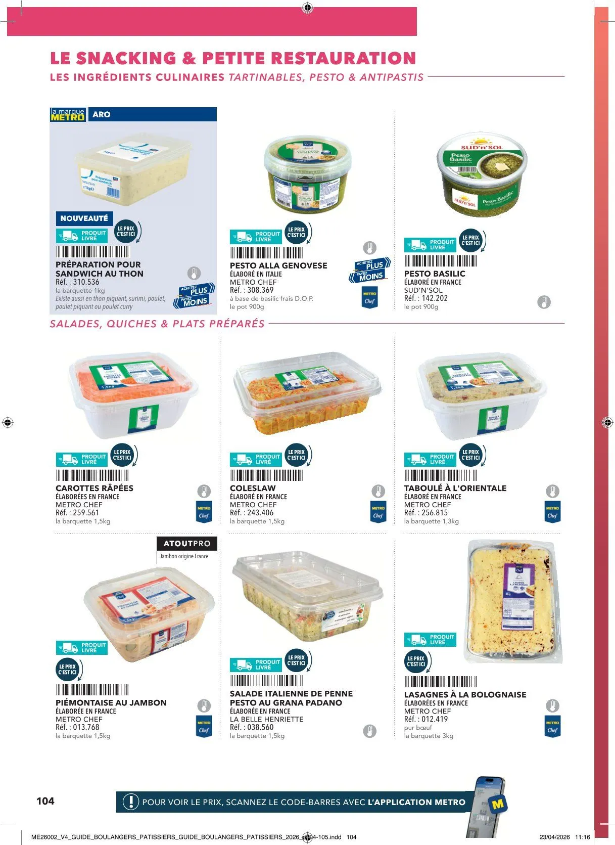 CATALOGUE du 29 avril au 31 mai 2026 - Catalogue page 104