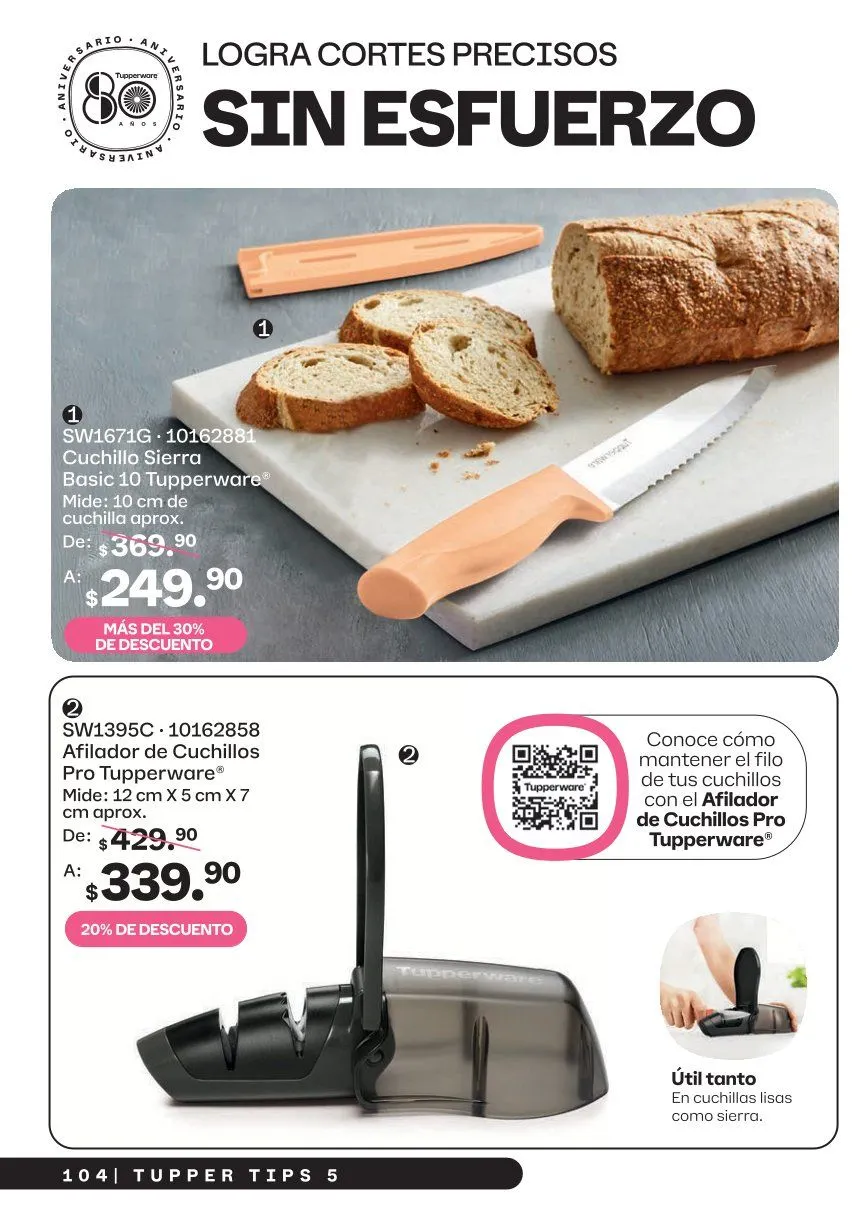 Catálogo de Tupperware Ofertas 17 de abril al 20 de mayo 2026 - Pagina 104