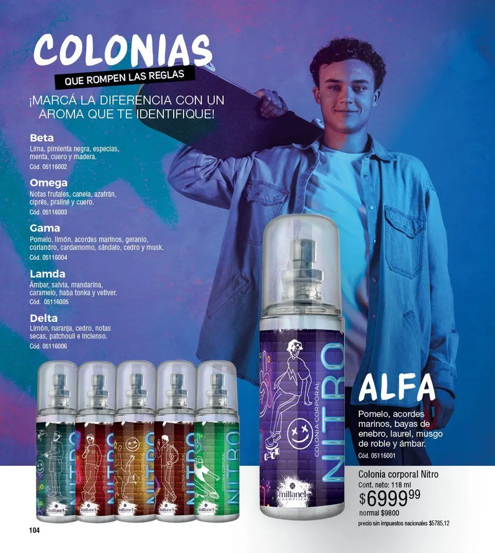 Ofertas de Catalogo Millanel 20 de octubre al 10 de noviembre 2025 - Página 104 del catálogo