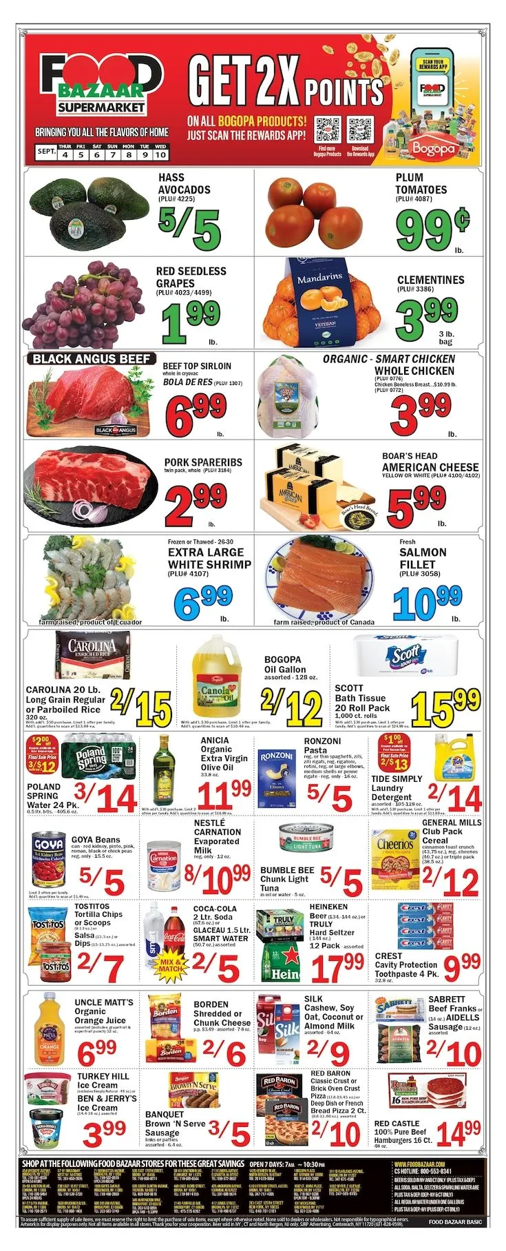 Weekly ad Food Bazaar Sales from September 4 to September 10 2025 - Page 1