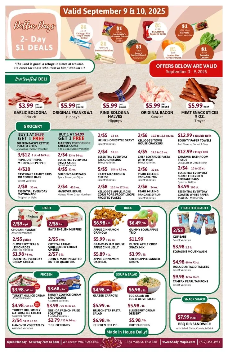 Weekly ad Shady Maple Sales from September 3 to September 9 2025 - Page 2