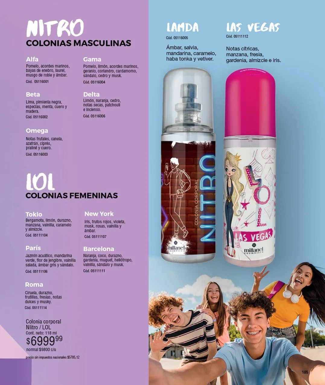 Ofertas de  Ofertas Millanel 15 de septiembre al 19 de octubre 2025 - Página 105 del catálogo