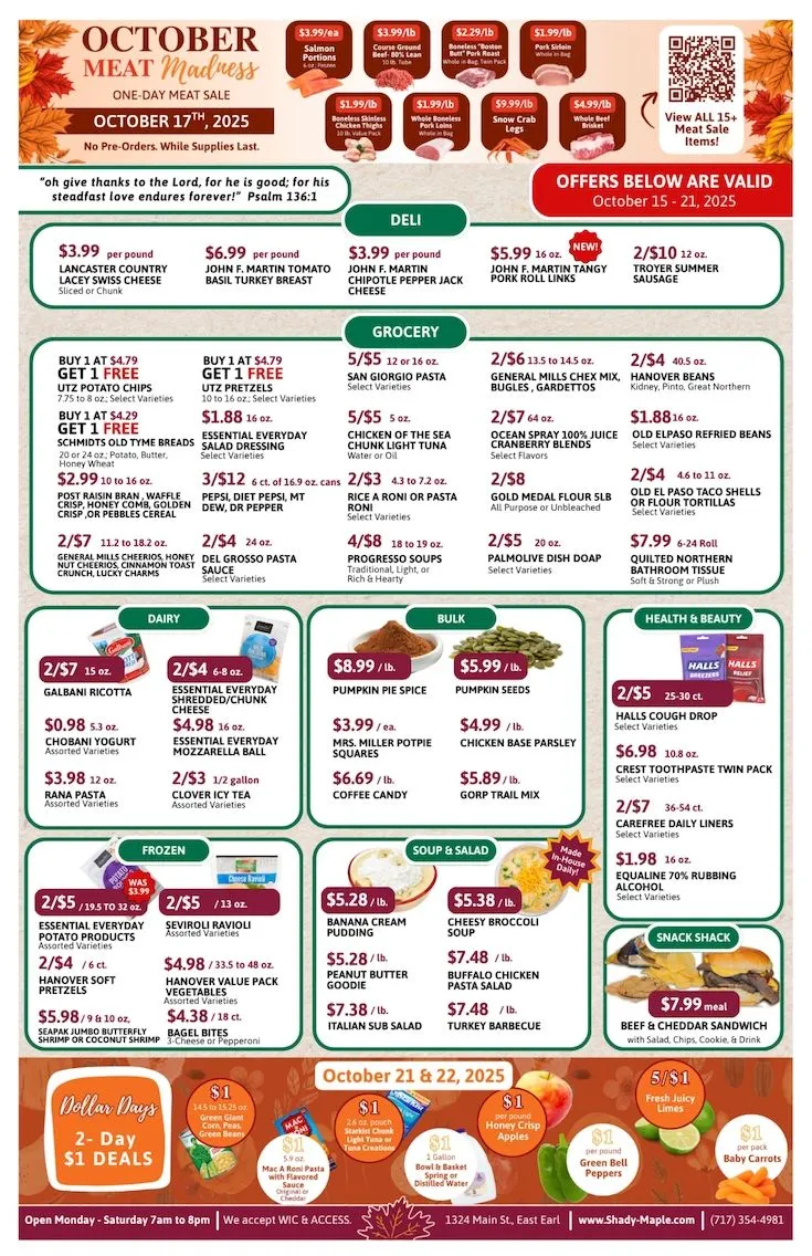 Weekly ad Shady Maple Sales from October 15 to October 21 2025 - Page 2