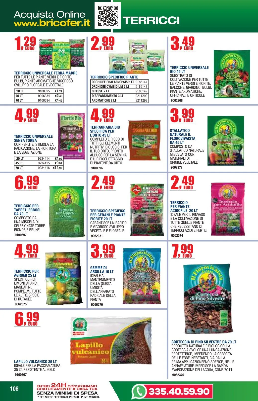 Volantini Bricofer da 6 maggio a 18 maggio di 2026 - Pagina del volantino 106