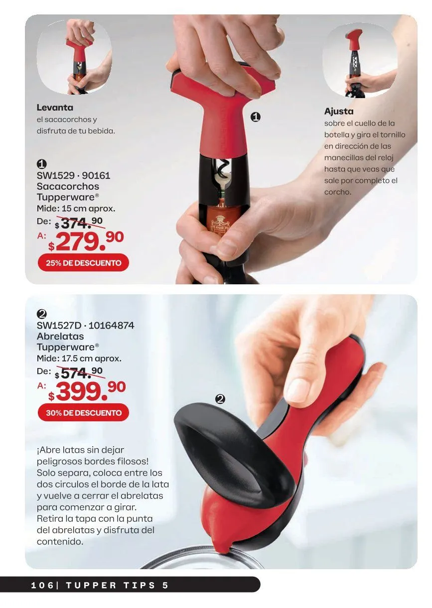 Catálogo de Tupperware Ofertas 17 de abril al 20 de mayo 2026 - Pagina 106