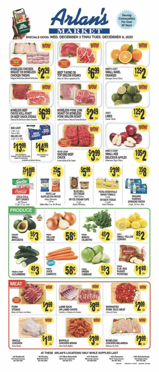 Weekly ad Arlan's Market Sales from December 3 to December 9 2025 - Page 2