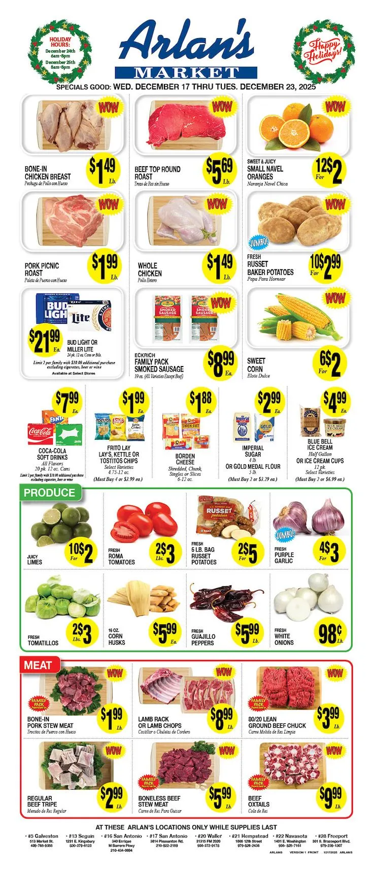 Weekly ad Arlan's Market Sales from December 17 to December 23 2025 - Page