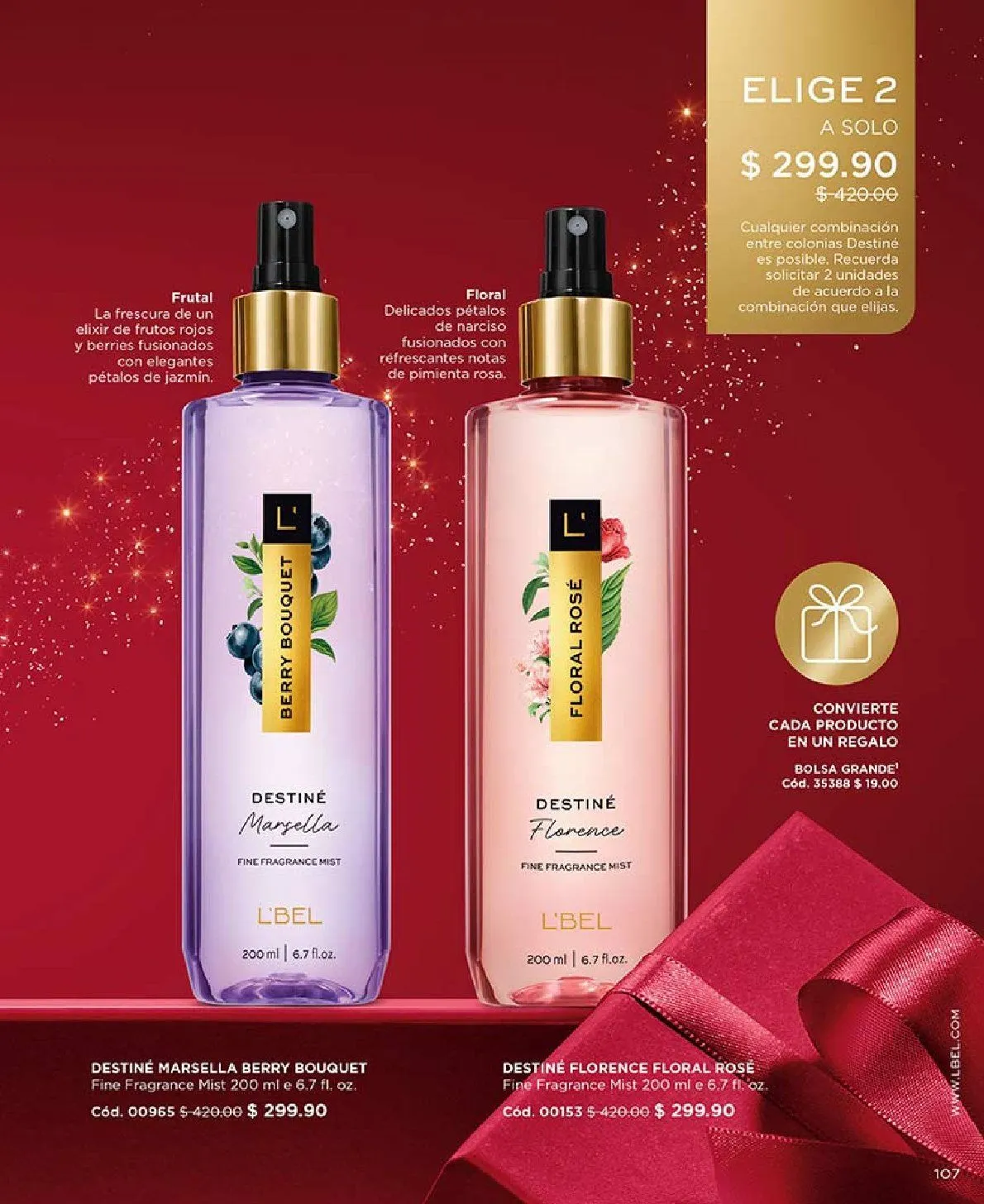 Catálogo de L'Bel Ofertas 1 de diciembre al 31 de diciembre 2025 - Pagina 107