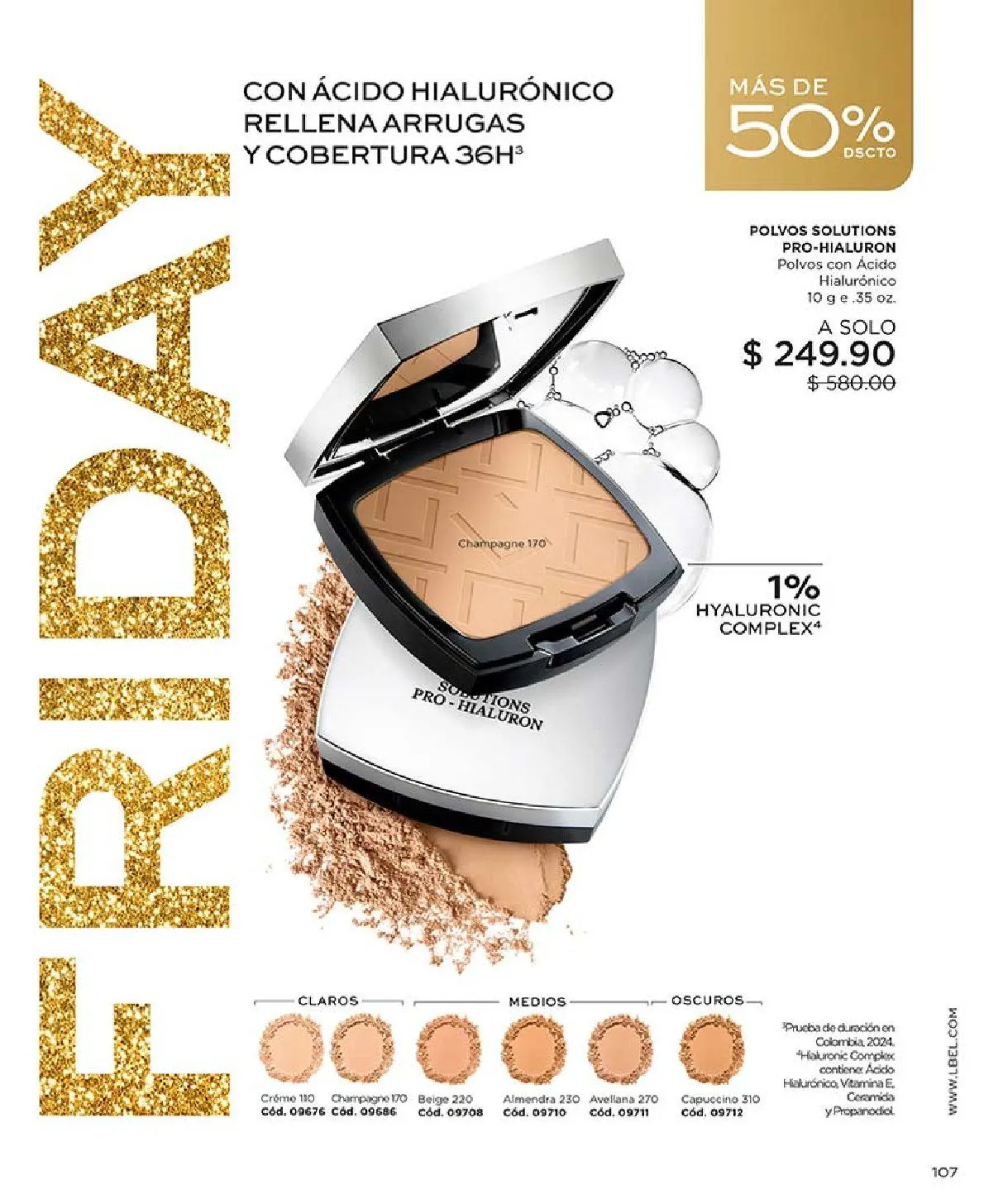 Catálogo de L'Bel catálogos y ofertas 1 de octubre al 3 de noviembre 2025 - Pagina 107