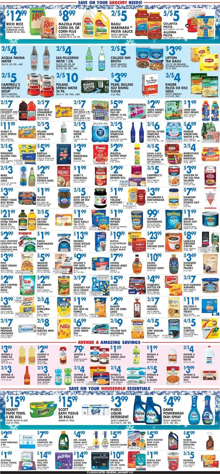 Weekly ad Associated Supermarkets Sales from January 9 to January 15 2026 - Page 3