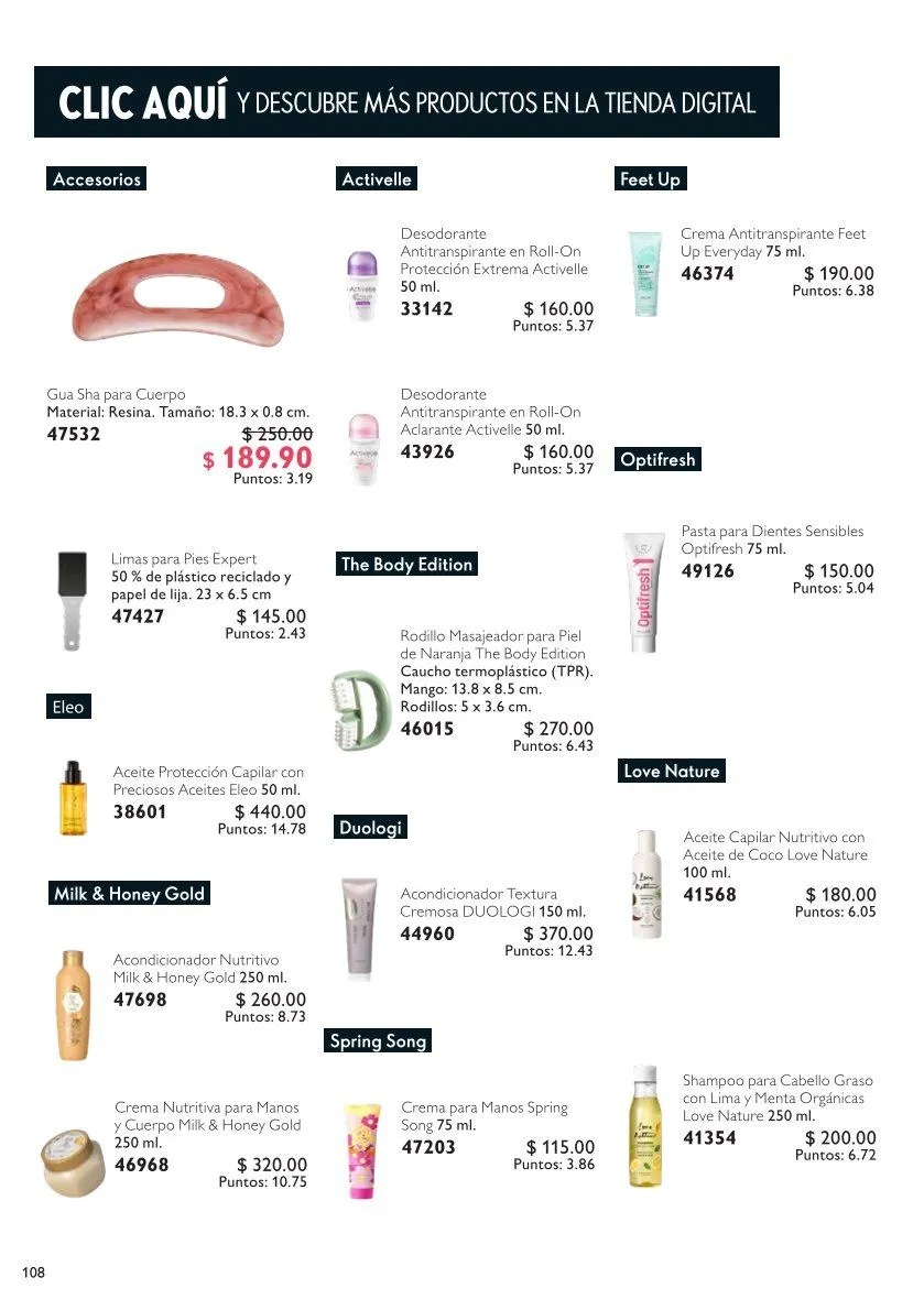 Catálogo de  Oriflame Ofertas 20 de junio al 10 de julio 2026 - Pagina 108