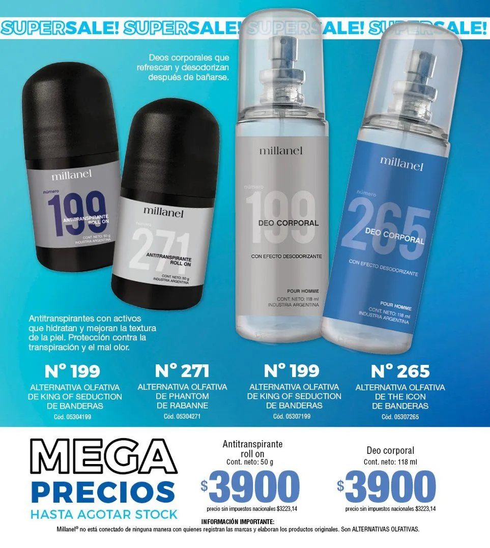 Ofertas de  Ofertas Millanel  20 de julio al 16 de agosto 2026 - Página 108 del catálogo