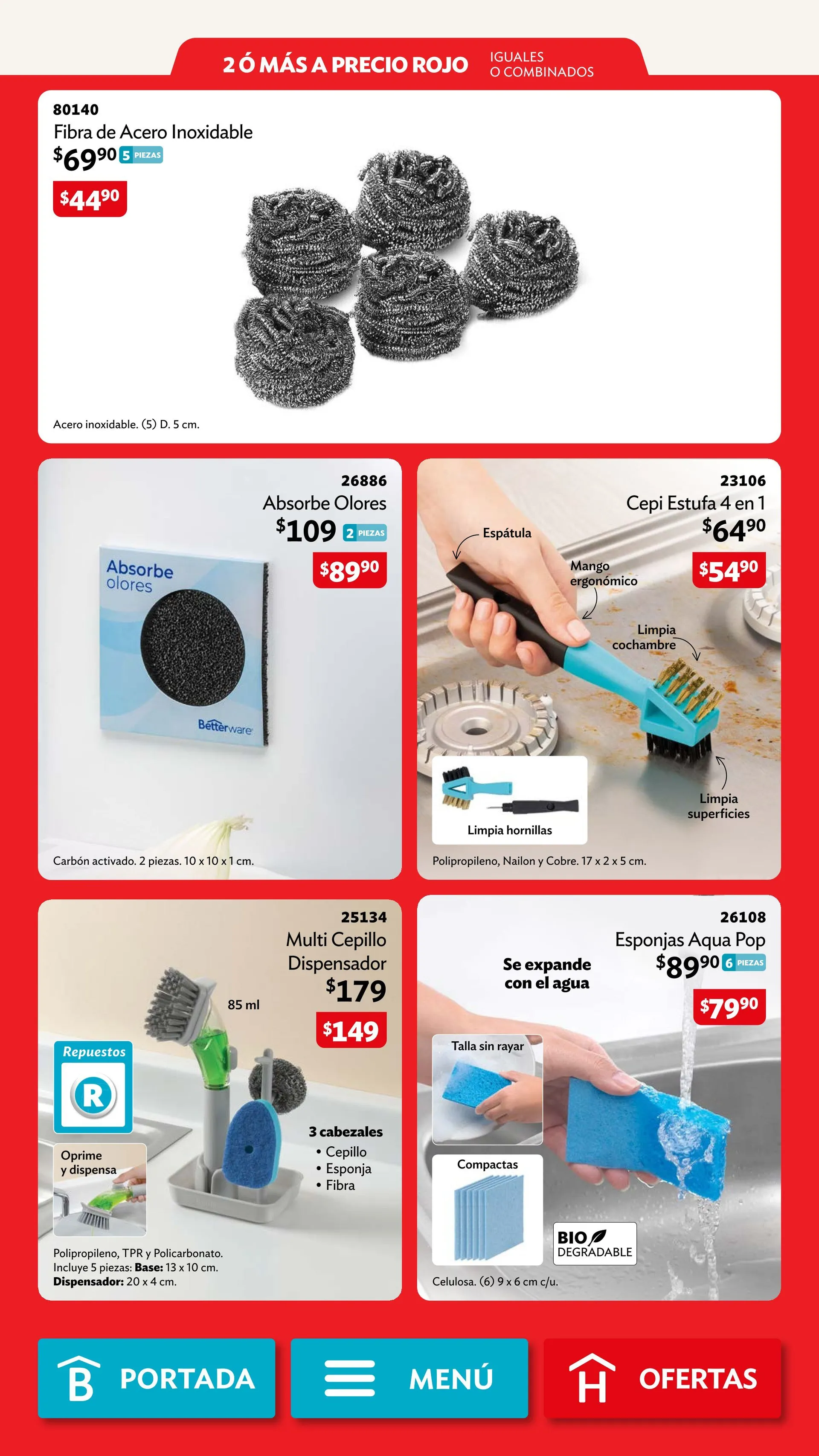 Catálogo de Ofertas de BetterWare 1 de junio al 31 de mayo 2026 - Pagina 108