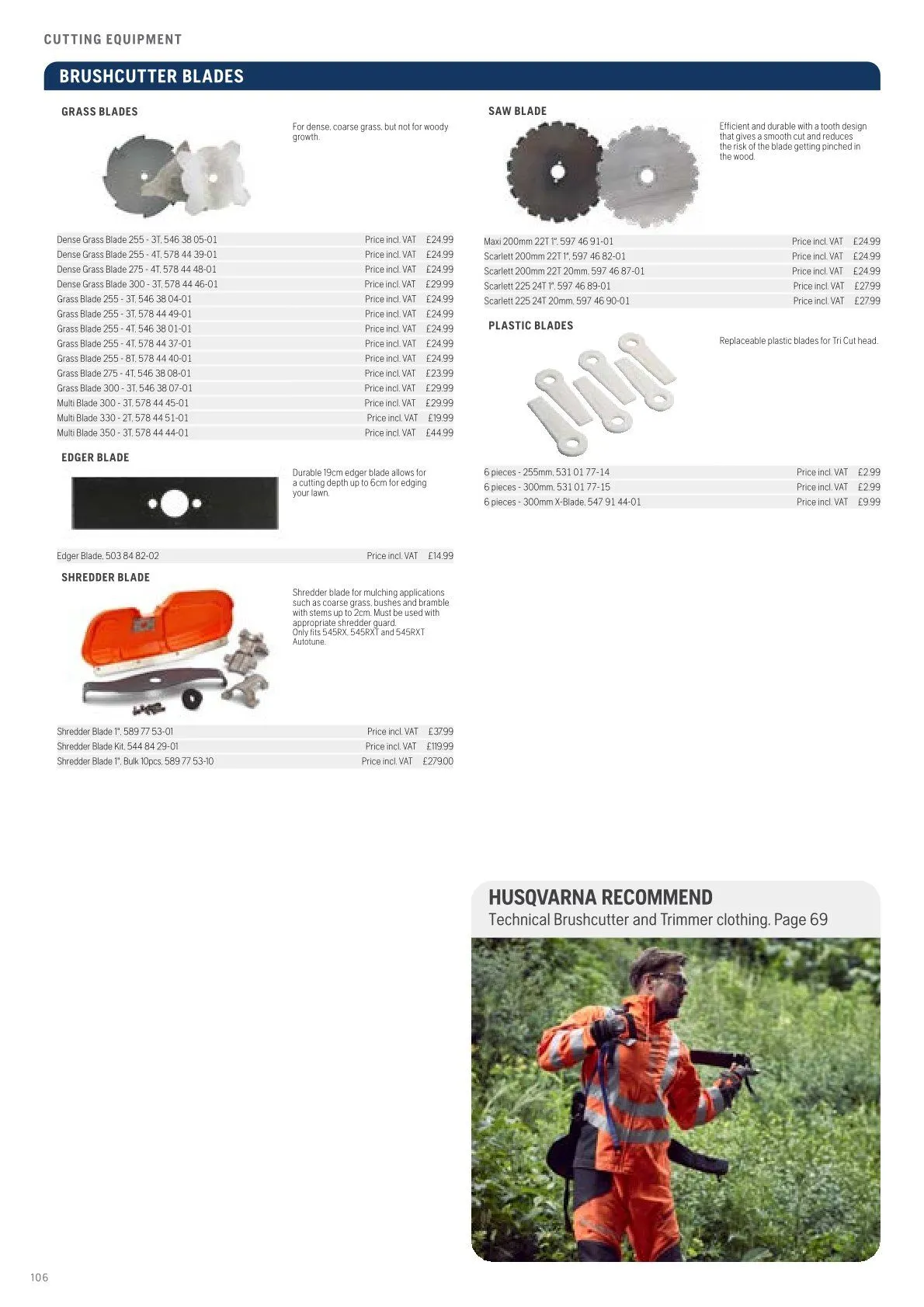 Husqvarna catalogues von 13. Februar bis 28. Februar 2026 - Flugblätt seite 108