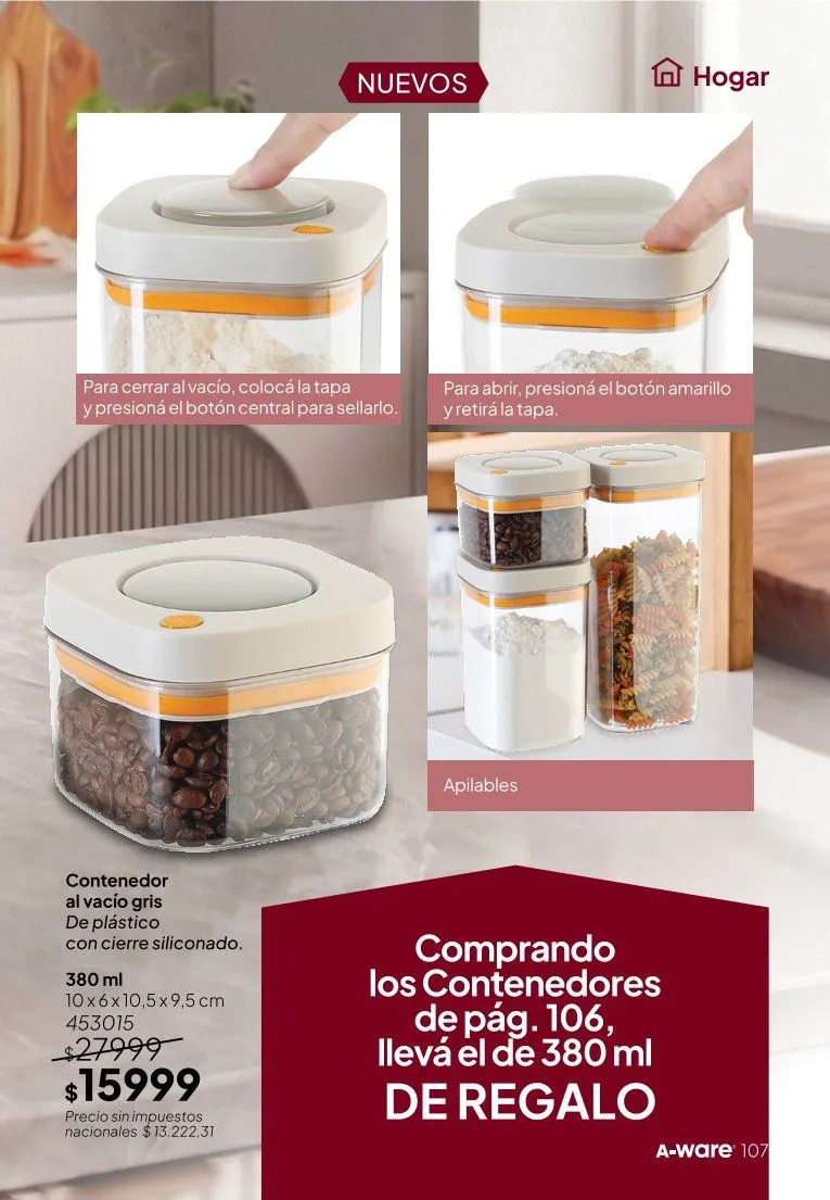 Ofertas de Ofertas Tupperware 9 de junio al 30 de junio 2026 - Página 107 del catálogo
