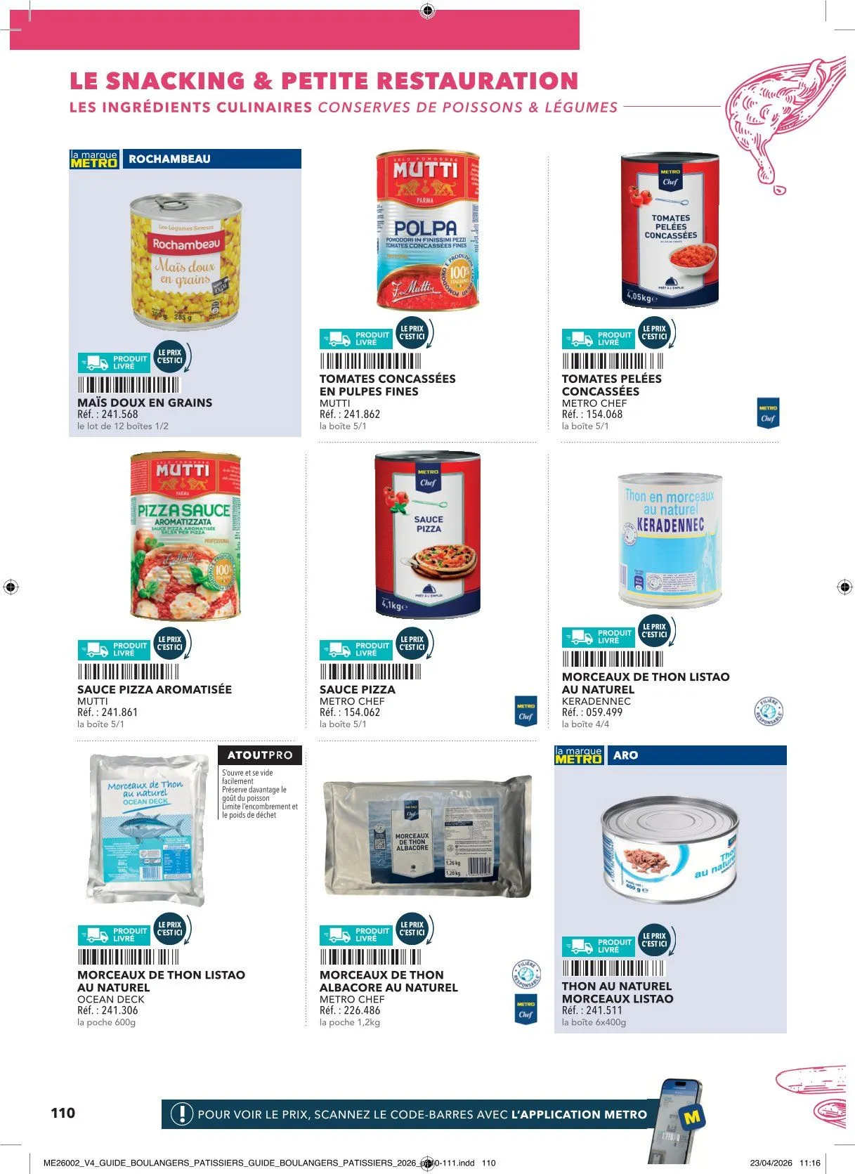 CATALOGUE du 29 avril au 31 mai 2026 - Catalogue page 110