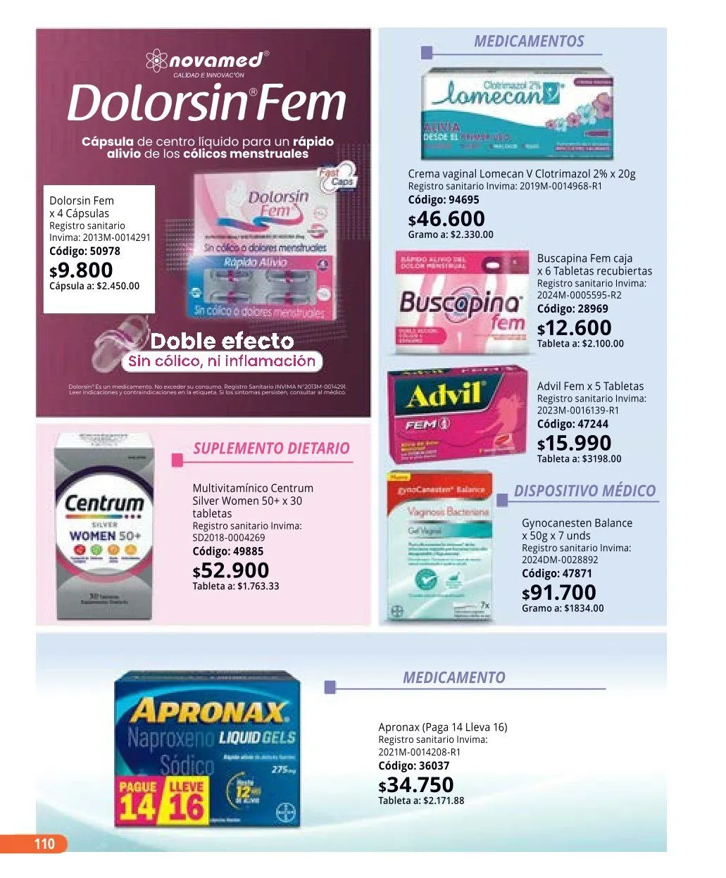 Catálogo de NOVAVENTA 7 de julio al 27 de julio 2026 - Pagina 110