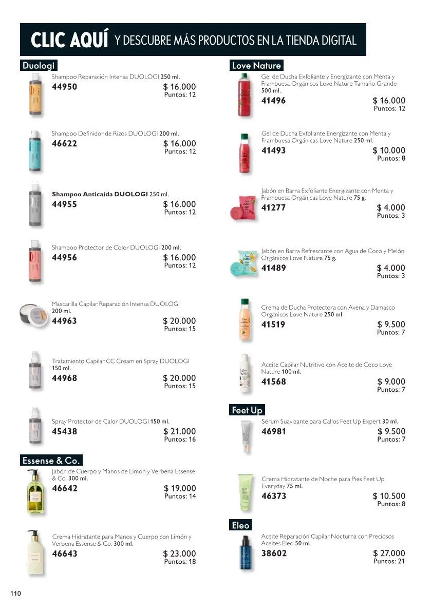 Catálogo de Oriflame Ofertas 18 de abril al 8 de mayo 2026 - Página 110