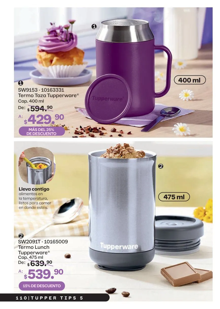 Catálogo de Tupperware Ofertas 17 de abril al 20 de mayo 2026 - Pagina 110
