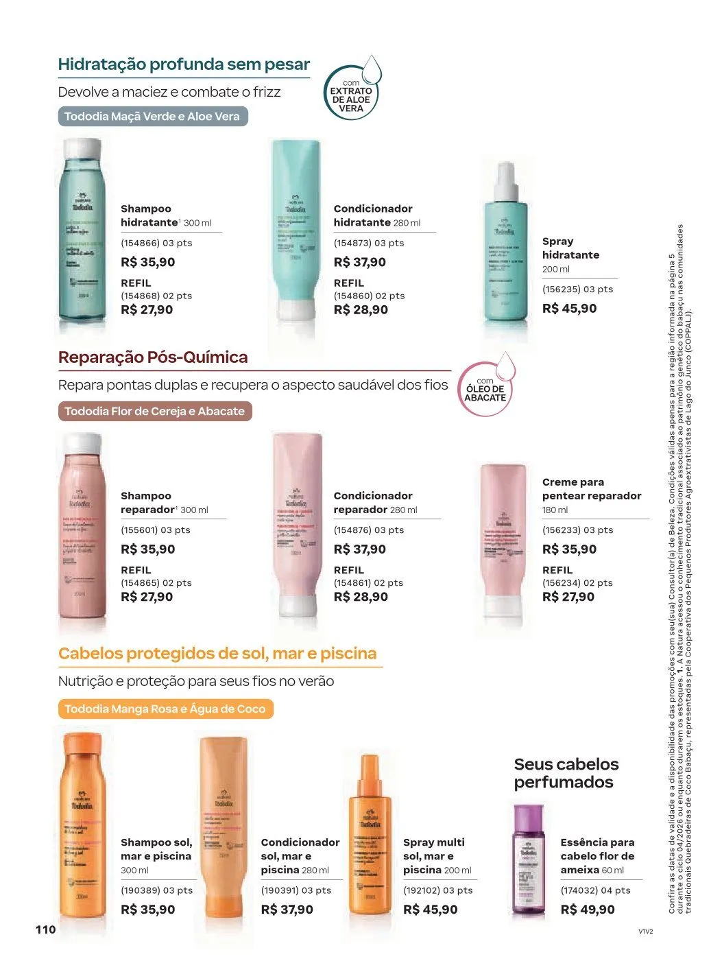 Encarte de NATURA 1 de abril até 30 de abril 2026 - Pagina 110