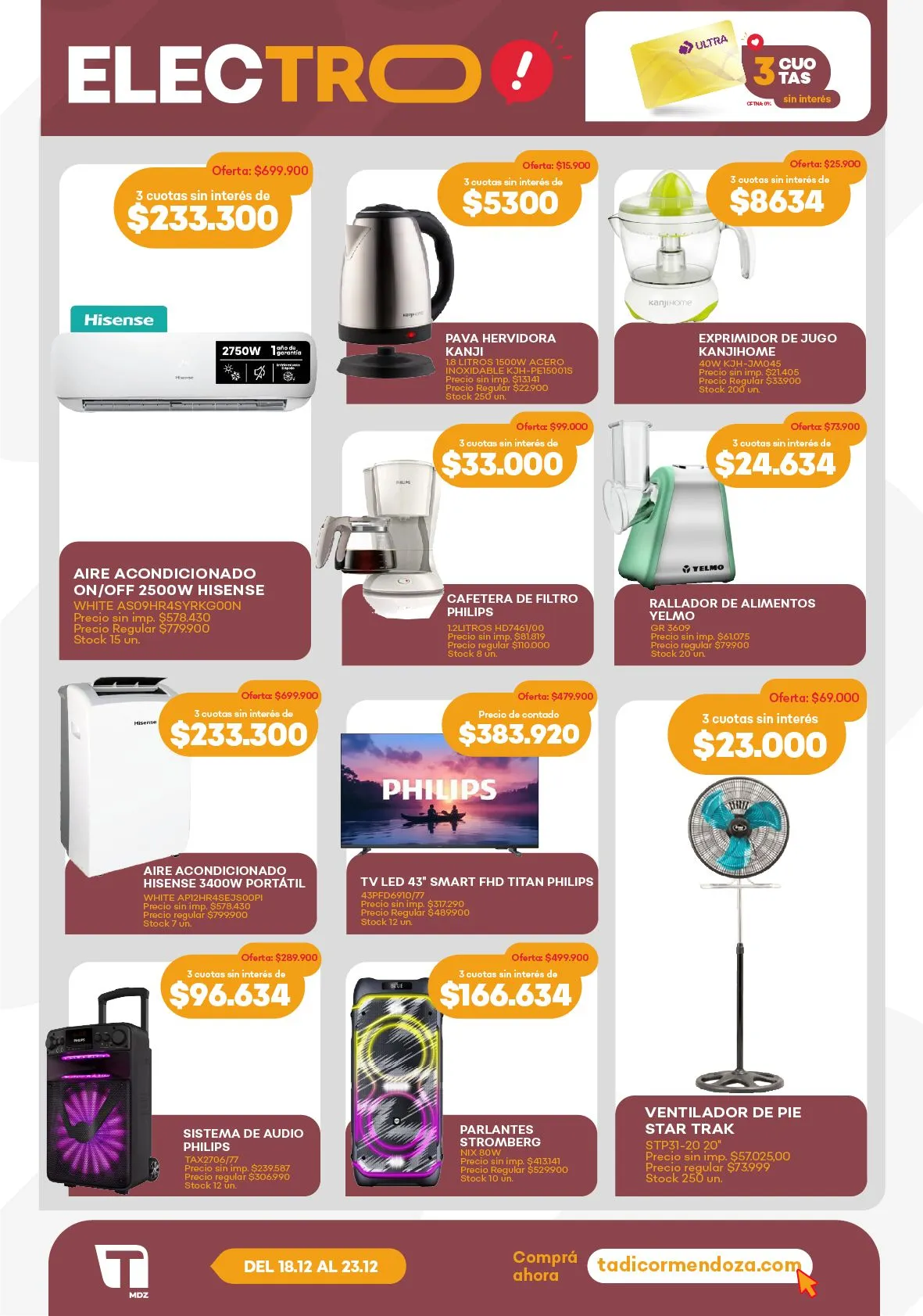 Ofertas de Supermercados Tadicor Ofertas 18 de diciembre al 24 de diciembre 2025 - Página 11 del catálogo