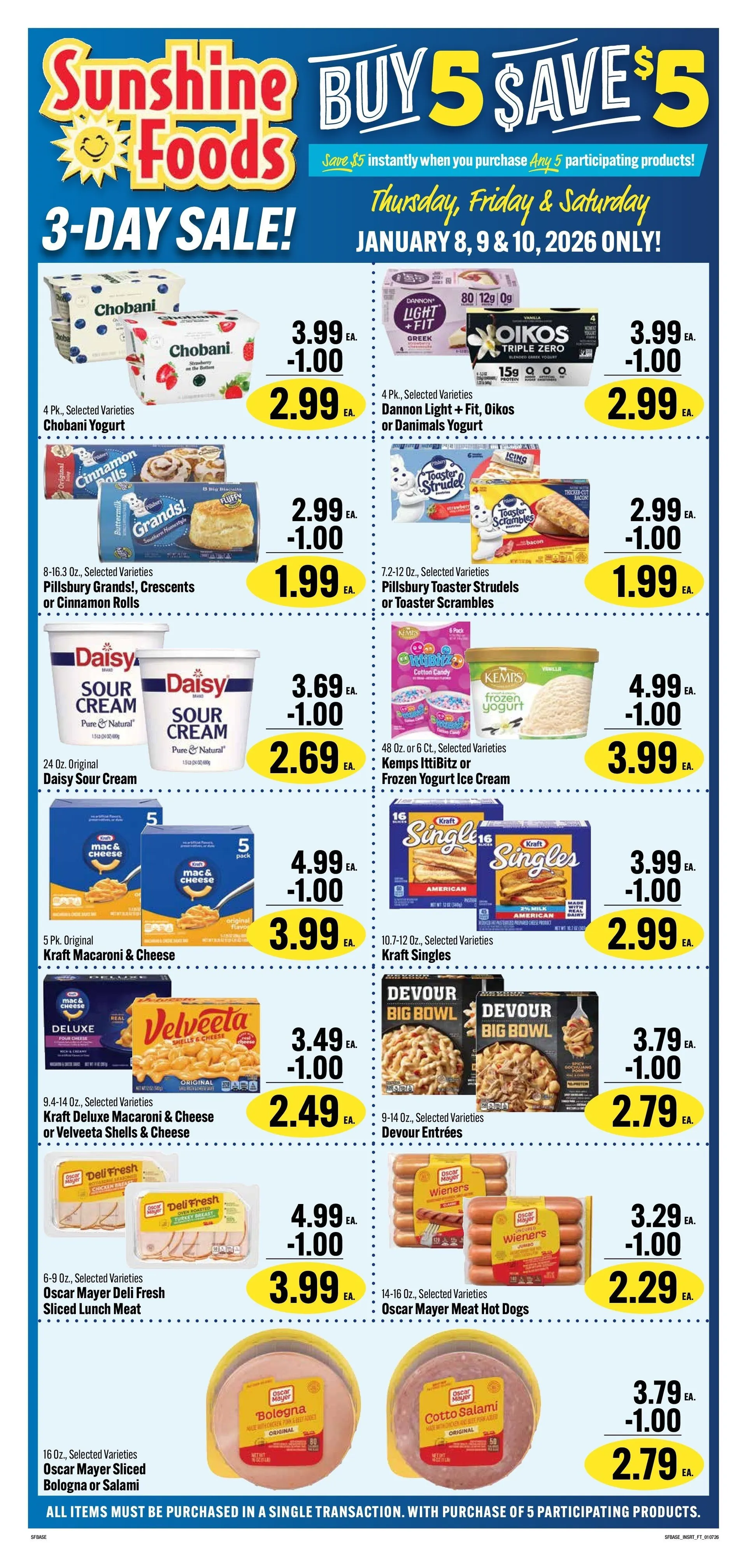Weekly ad Sunshine Foods Sales from January 7 to January 13 2026 - Page 8