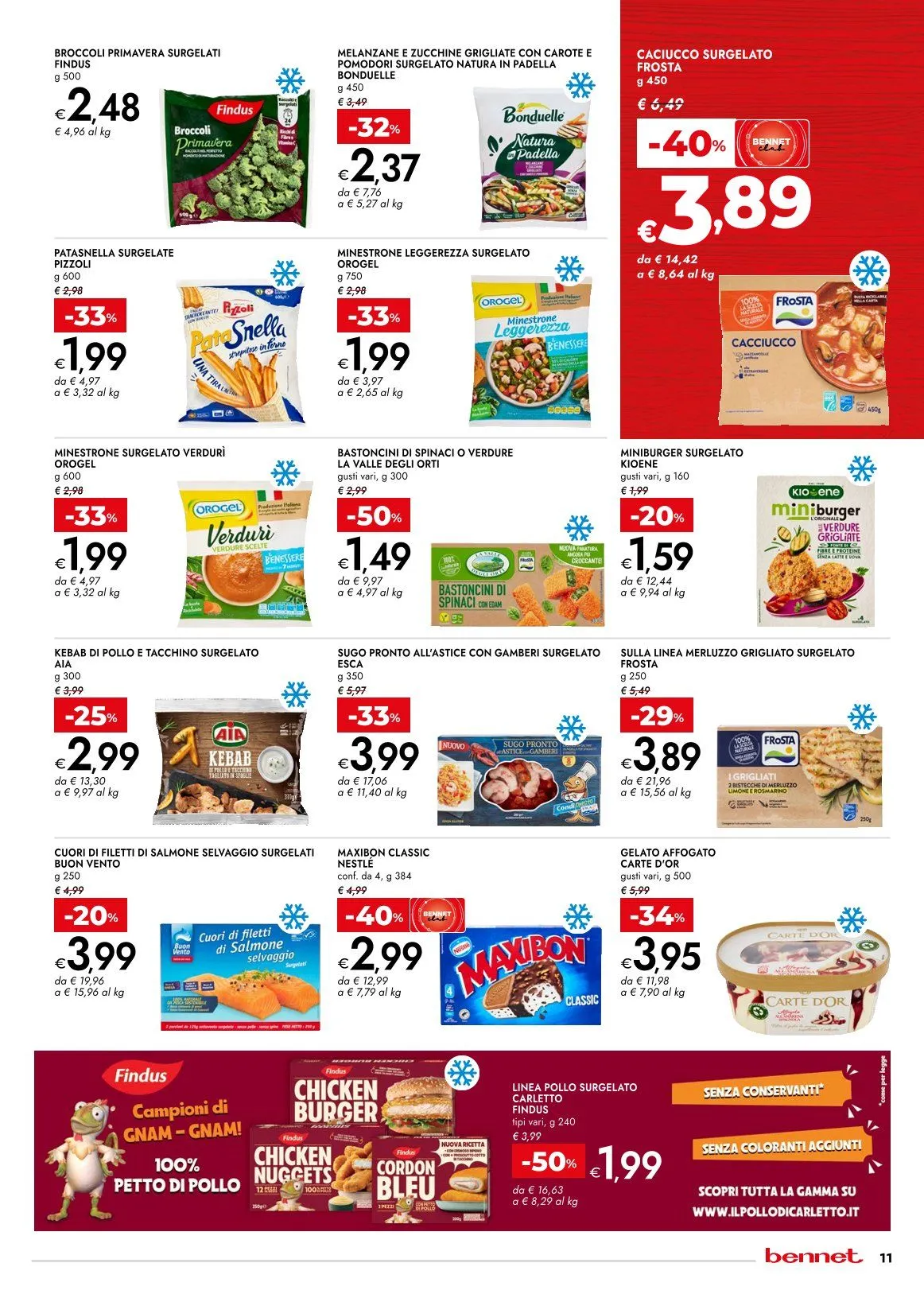 Volantini bennet da 29 gennaio a 11 febbraio di 2026 - Pagina del volantino 11
