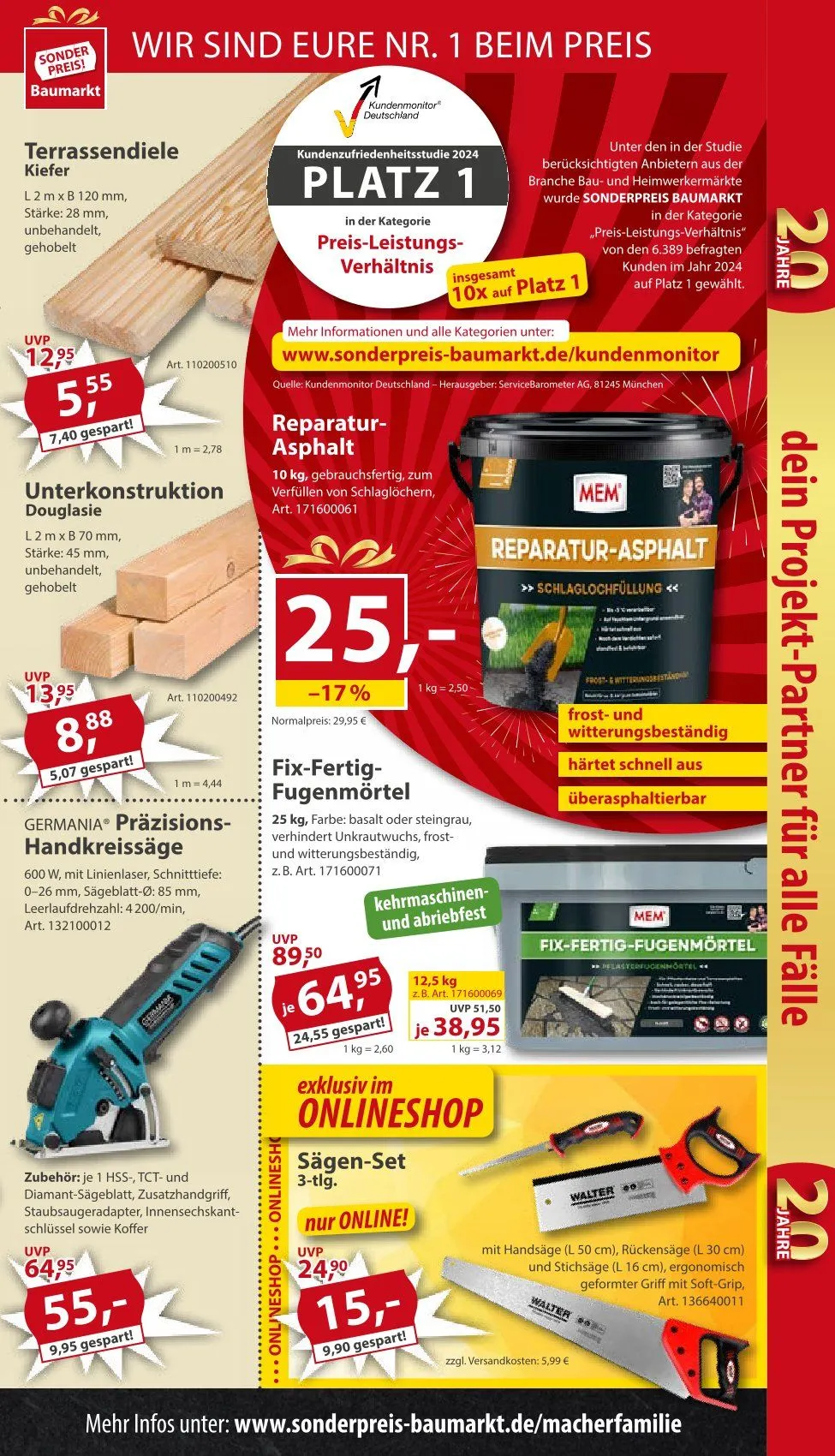 Sonderpreis-Baumarkt Prospekt von 26. April bis 2. Mai 2025 - Prospekt seite 11