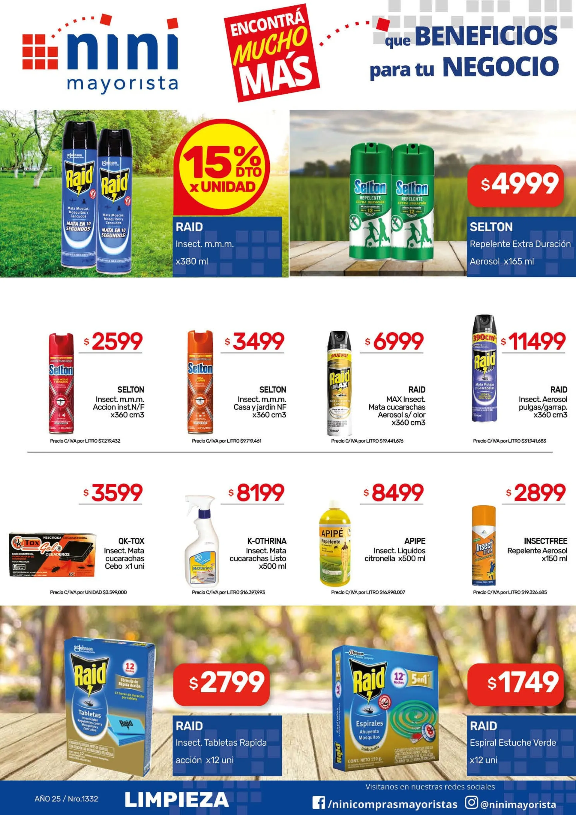 Ofertas de Ofertas Nini Mayorista 3 de noviembre al 9 de noviembre 2025 - Página 11 del catálogo