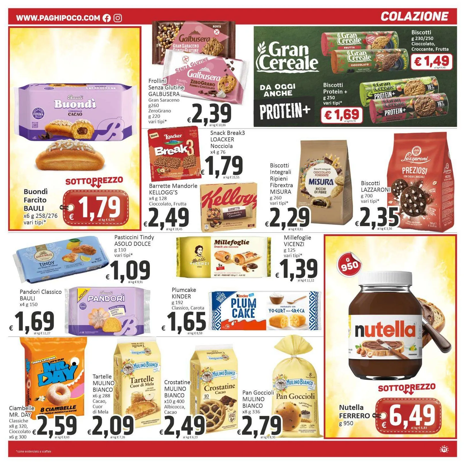 Volantini Paghi Poco da 28 aprile a 7 maggio di 2026 - Pagina del volantino 11