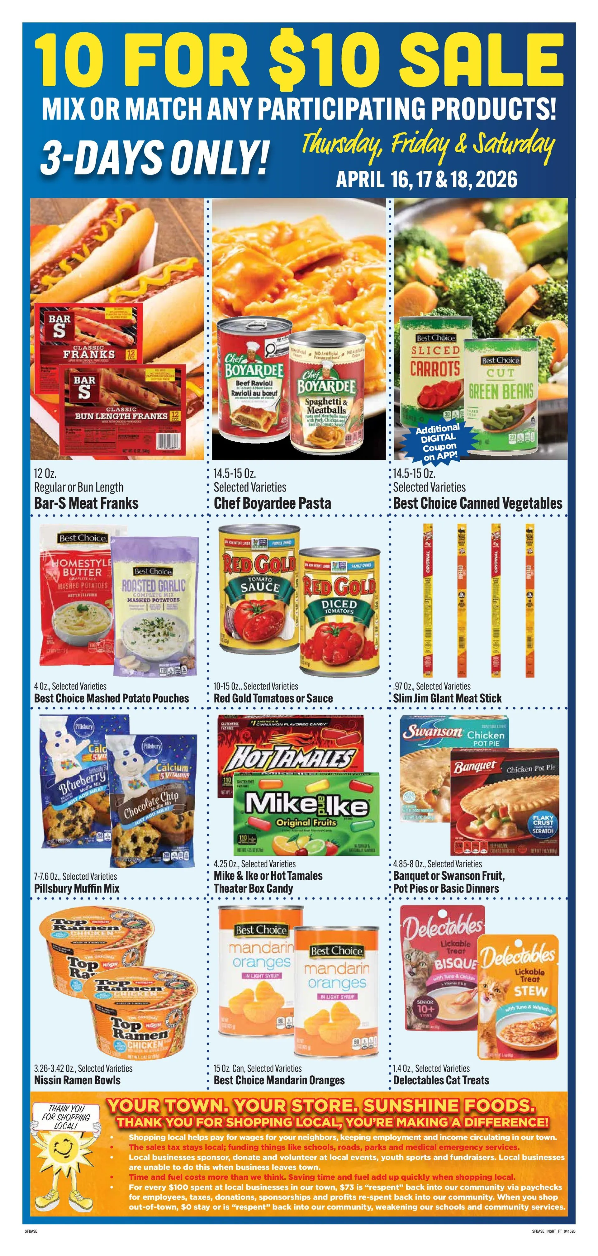 Weekly ad Sunshine Foods weekly ads from April 15 to April 21 2026 - Page 9