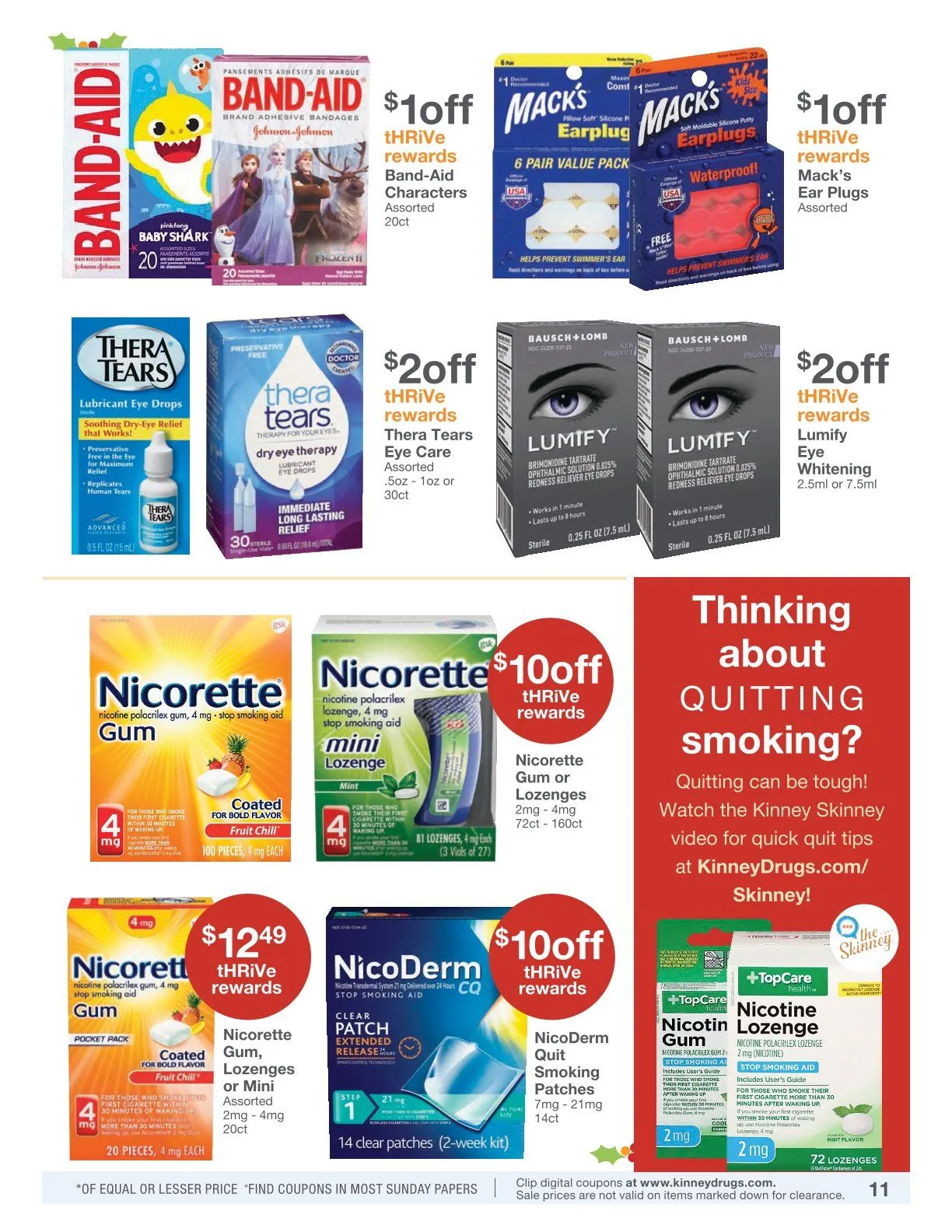 Weekly ad Kinney Drugs Sales from December 1 to December 28 2024 - Page 11